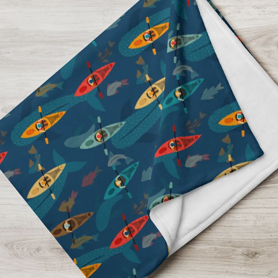 Underwater Surprise - Throw Blanket product image (6)