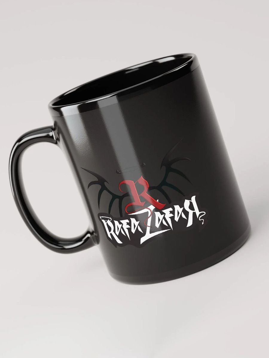 RafaZafar Logo Right-Handed Mug (black) product image (2)