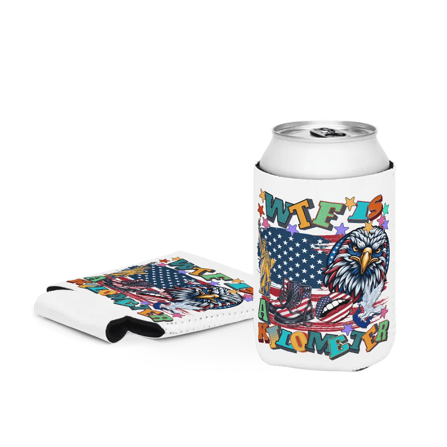 WTF Is A Kilometer American Eclectic Can Cooler product image (4)