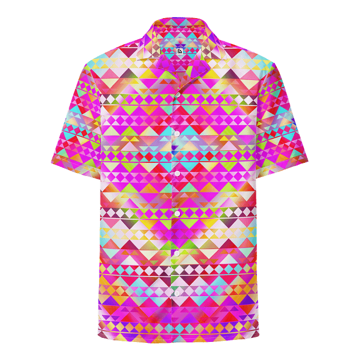 Pink Tribal Hawaiian Shirt product image (1)