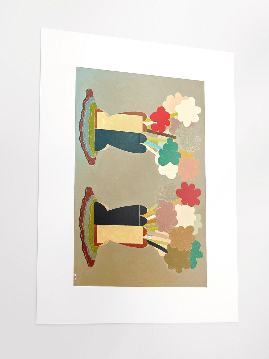 Two Flowers print product image (4)