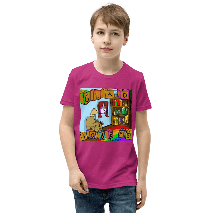 Glad To Be Me youth T product image (1)