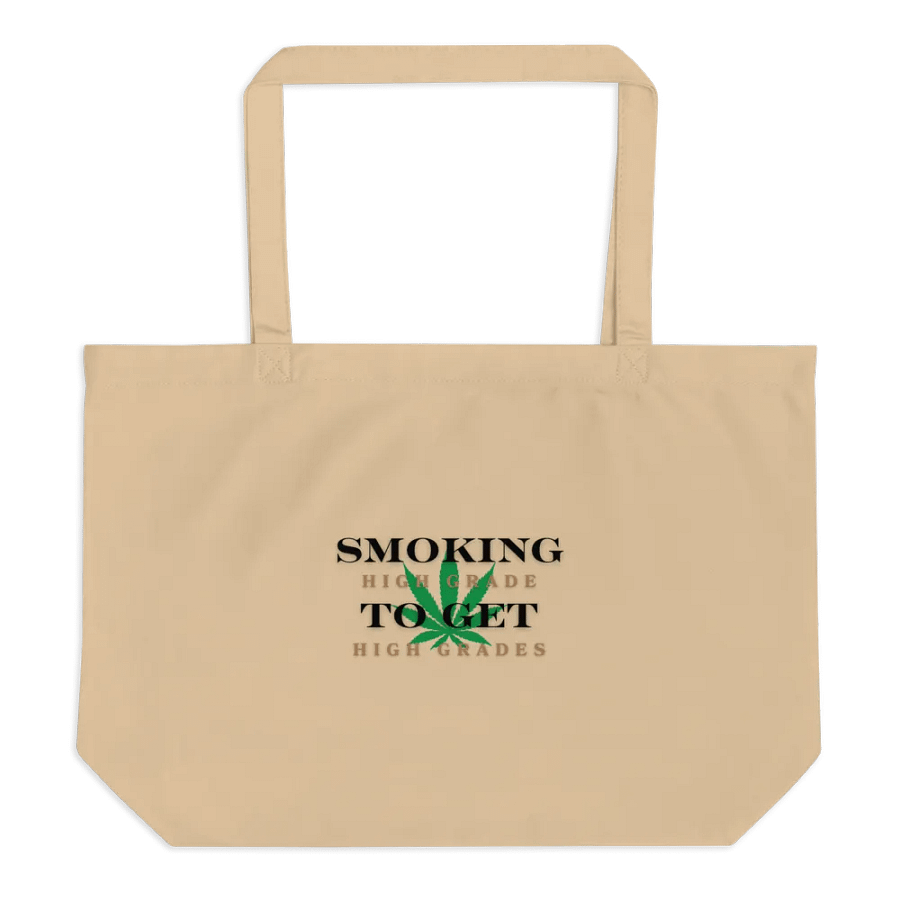 High Grade Cannabis Leaf Emblem Tote Bag product image (4)