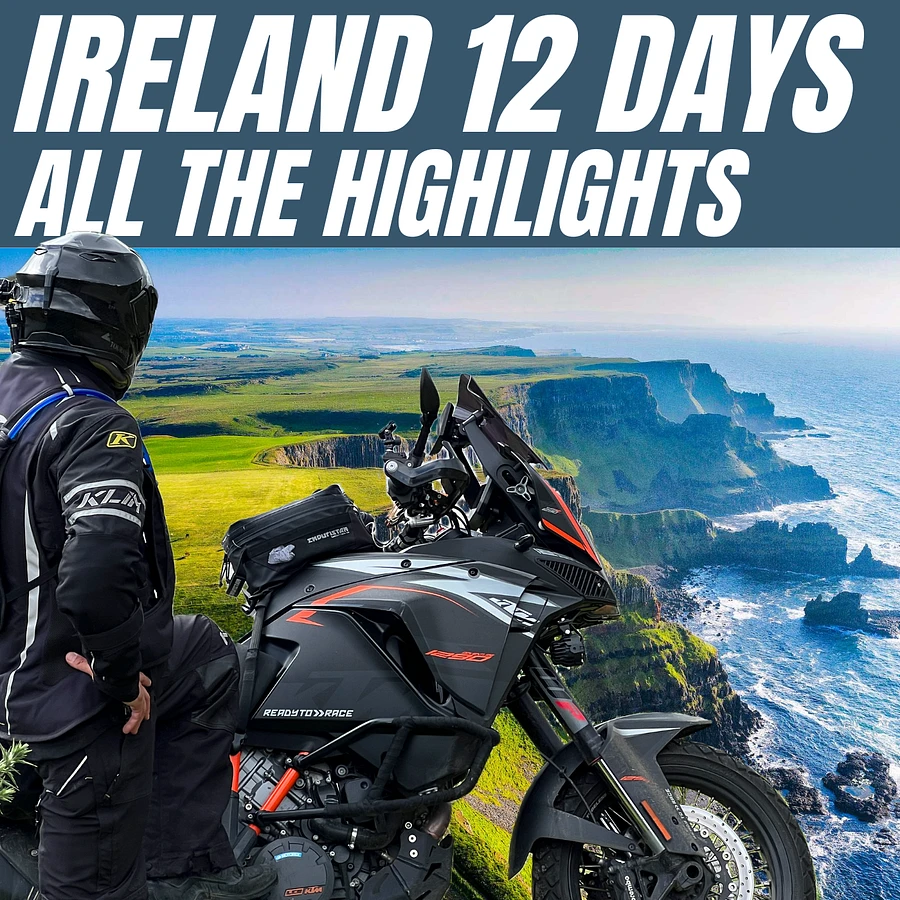 IRELAND 12-DAY TOP HIGHLIGHTS TOUR, 4900 km, Tour Book & GPX Data product image (14)