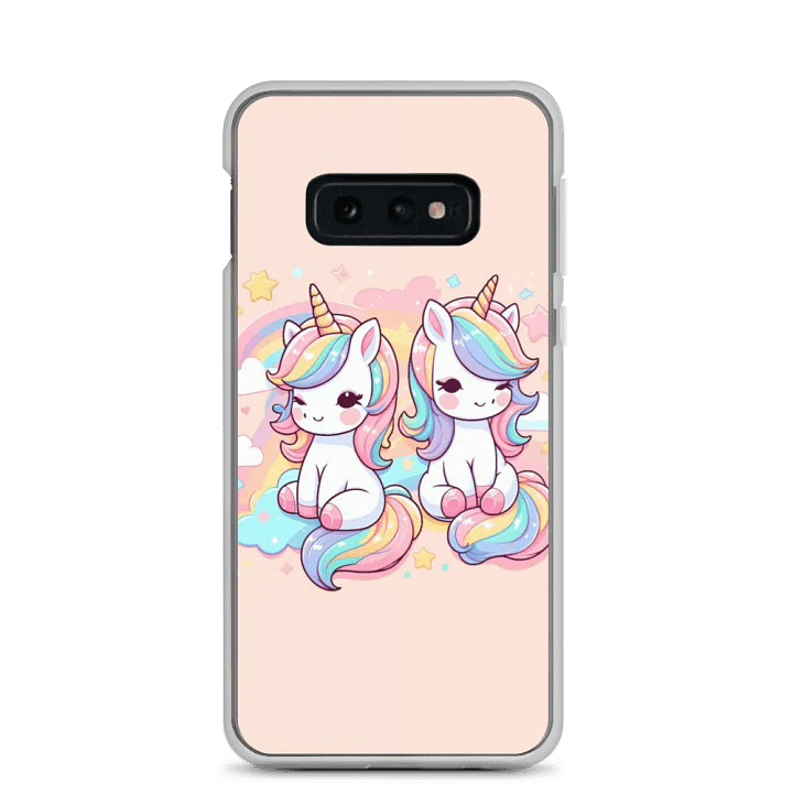 Rainbow Unicorn Dream Samsung® Clear Case product image (3)