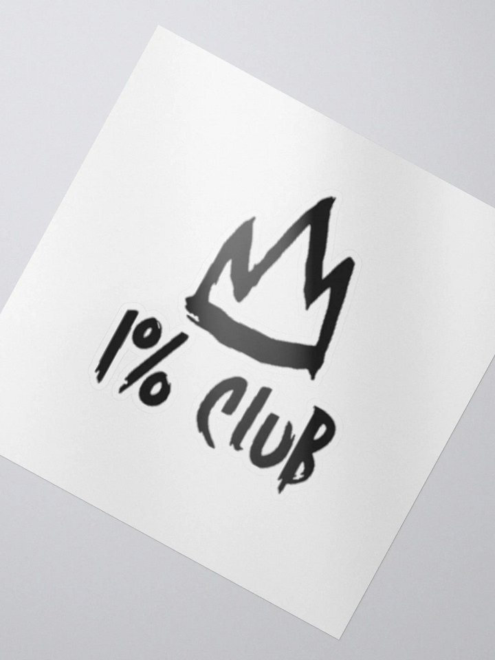 1% Club Sticker product image (2)