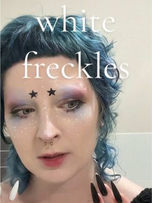 Replying to @Ariyel they turned into star freckles! ✨@Mehron Makeup #makeup #makeupartist #makeuplook #makeuphacks #freckles 