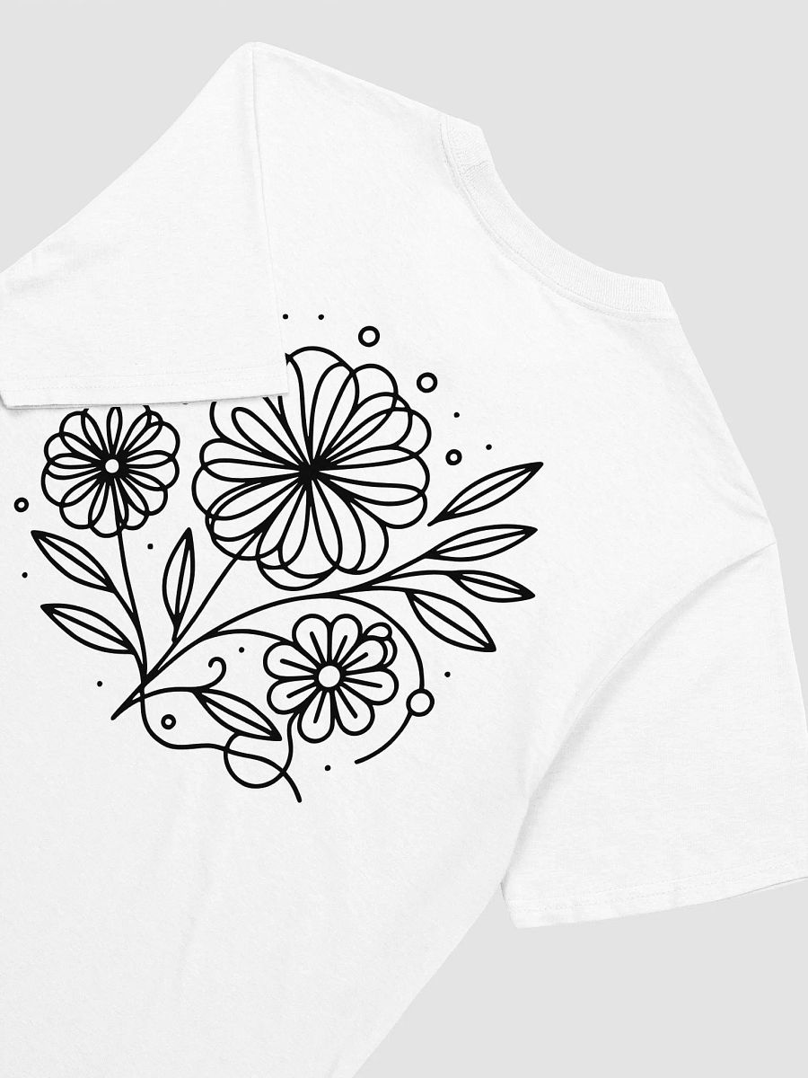 Line Art Flower T-Shirt product image (2)
