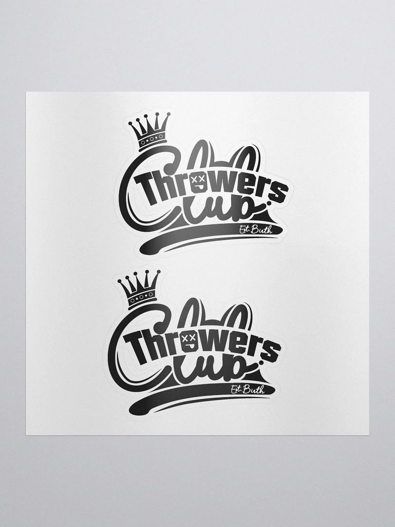 TClub Black Sticker