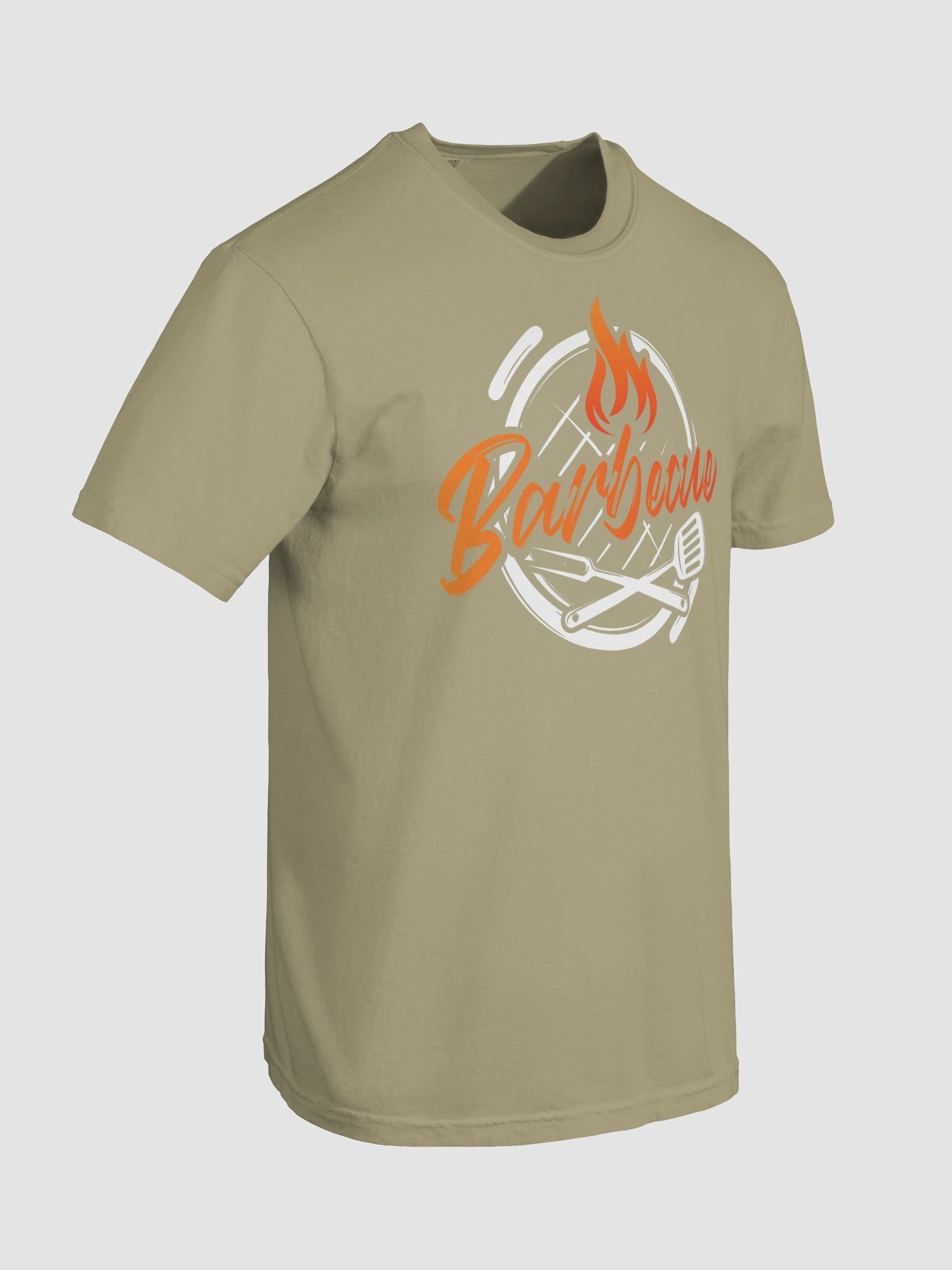 Flaming Barbecue Script Tee product image (68)