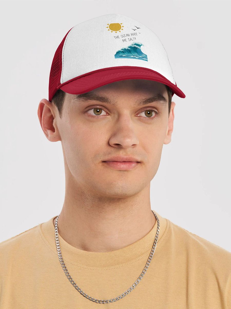 Sun-Kissed Wave Foam Trucker Hat product image (5)