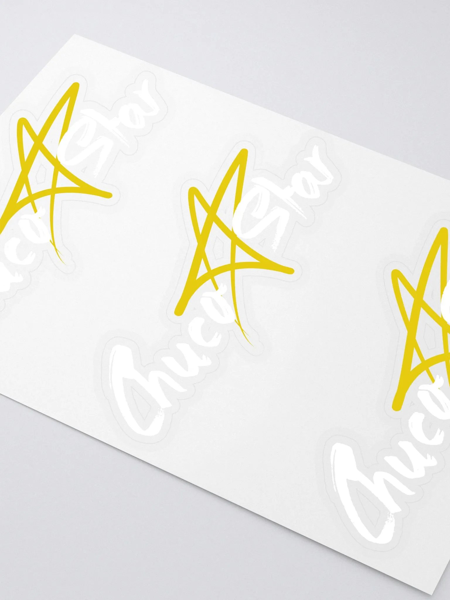 Chuco Star Classic Sticker Sheet product image (3)