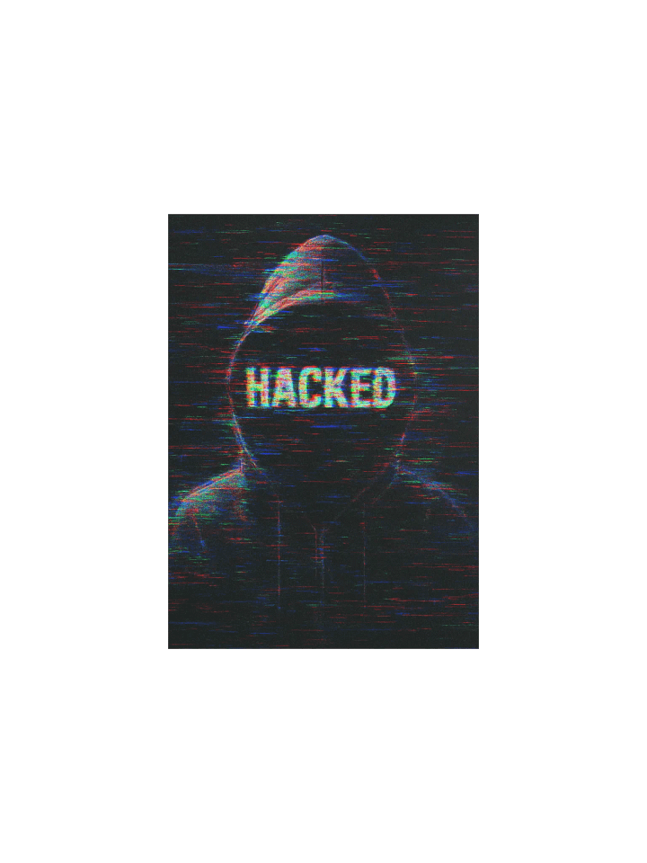 Glitched Hacked Poster product image (1)