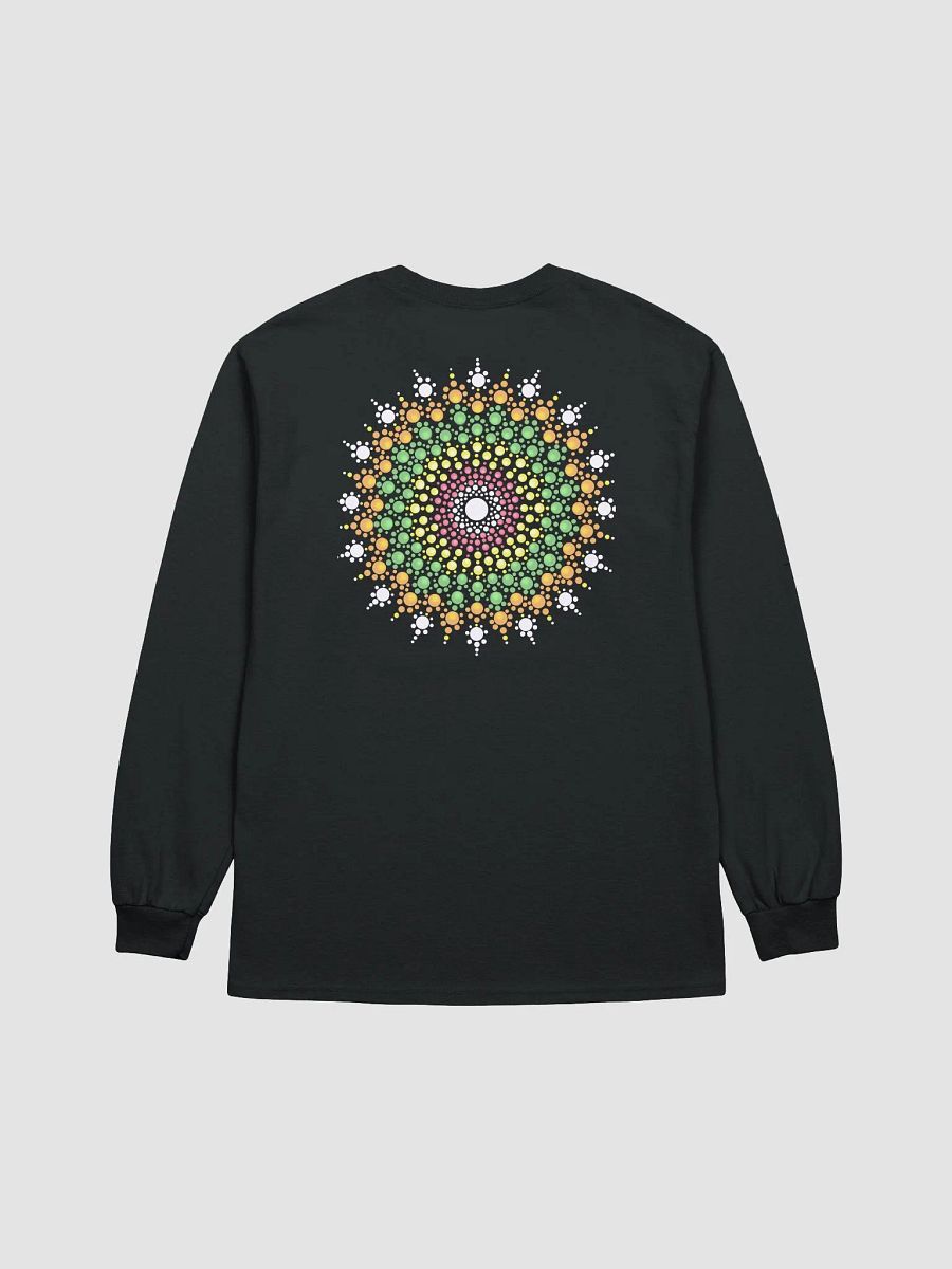 Pastel Dot Mandala Women's Long Sleeve T-Shirt product image (3)