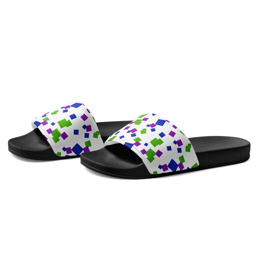 Glitchy Men's Slides product image (9)