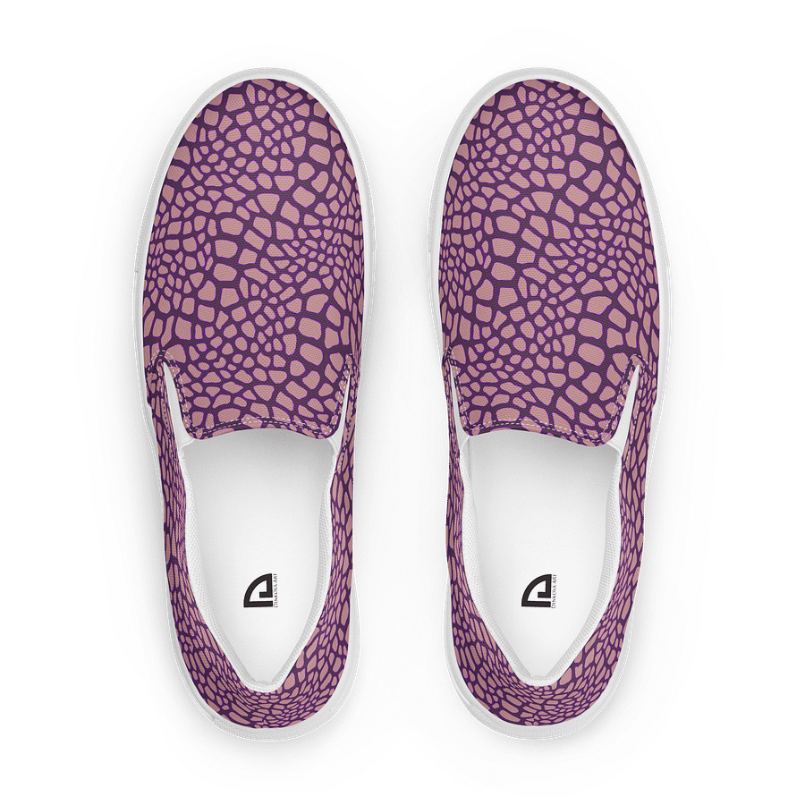 Purple Giraffe Canvas Shoes product image (1)
