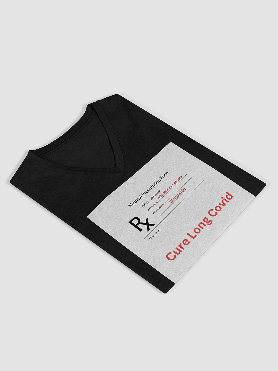 Cure Long Covid RX Relaxed V-Neck Tee product image (43)