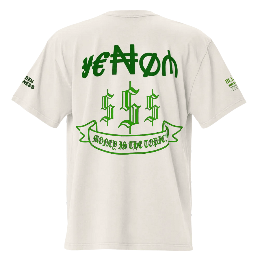 MITT WEALTHY OVERSIZED T-SHIRT UNISEX product image (17)