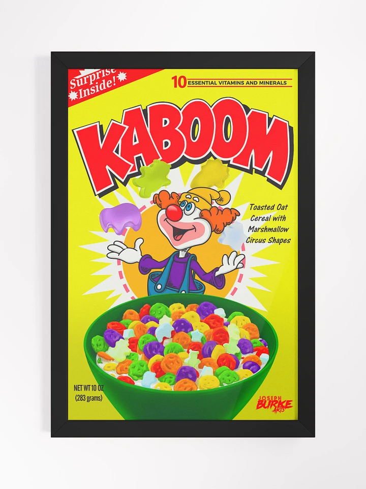 🥣 Saturday Morning Breakfast Kaboom! Framed Print 🥣 product image (2)