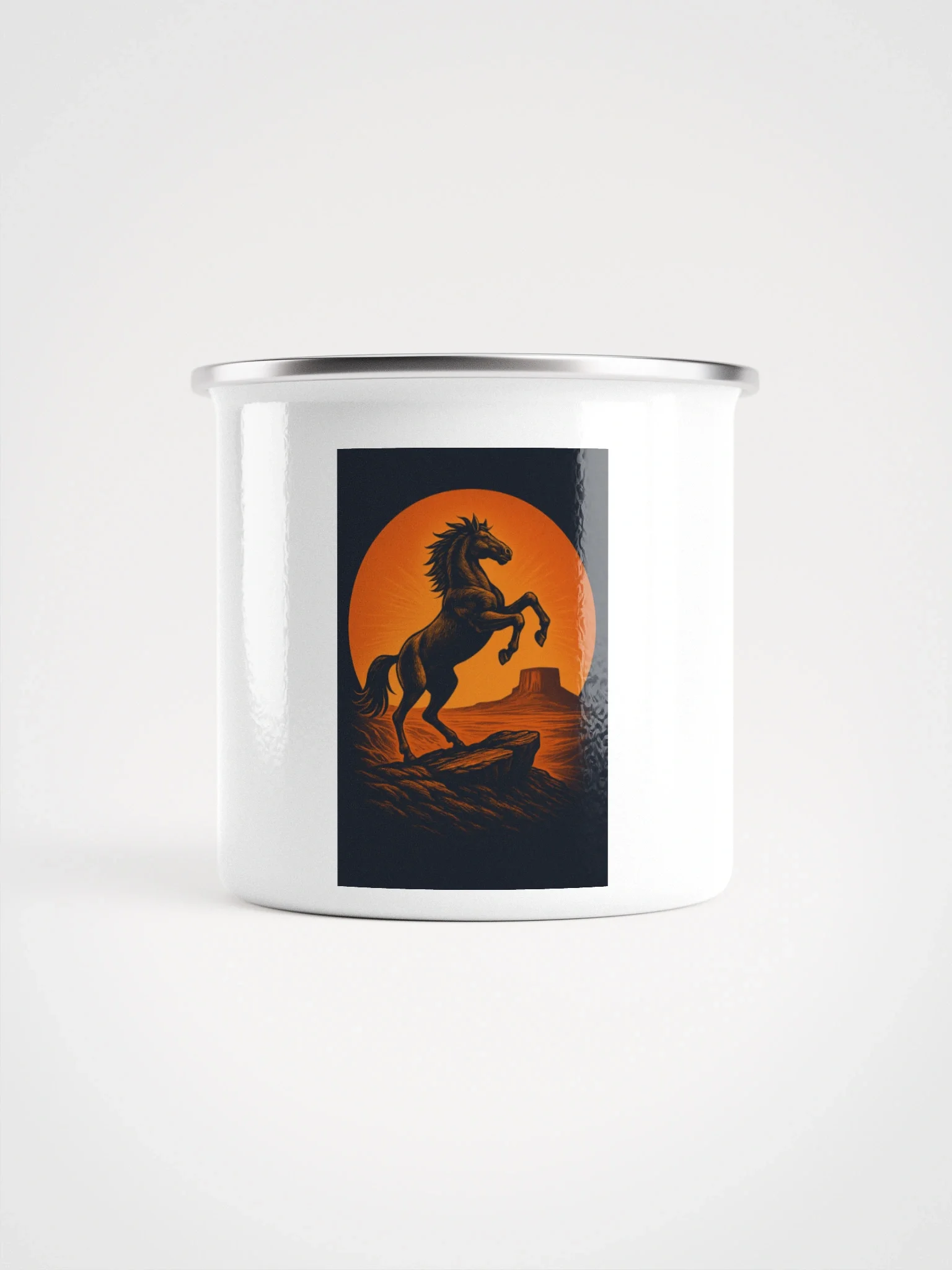 WILD HORSE IN SUNSET product image (2)