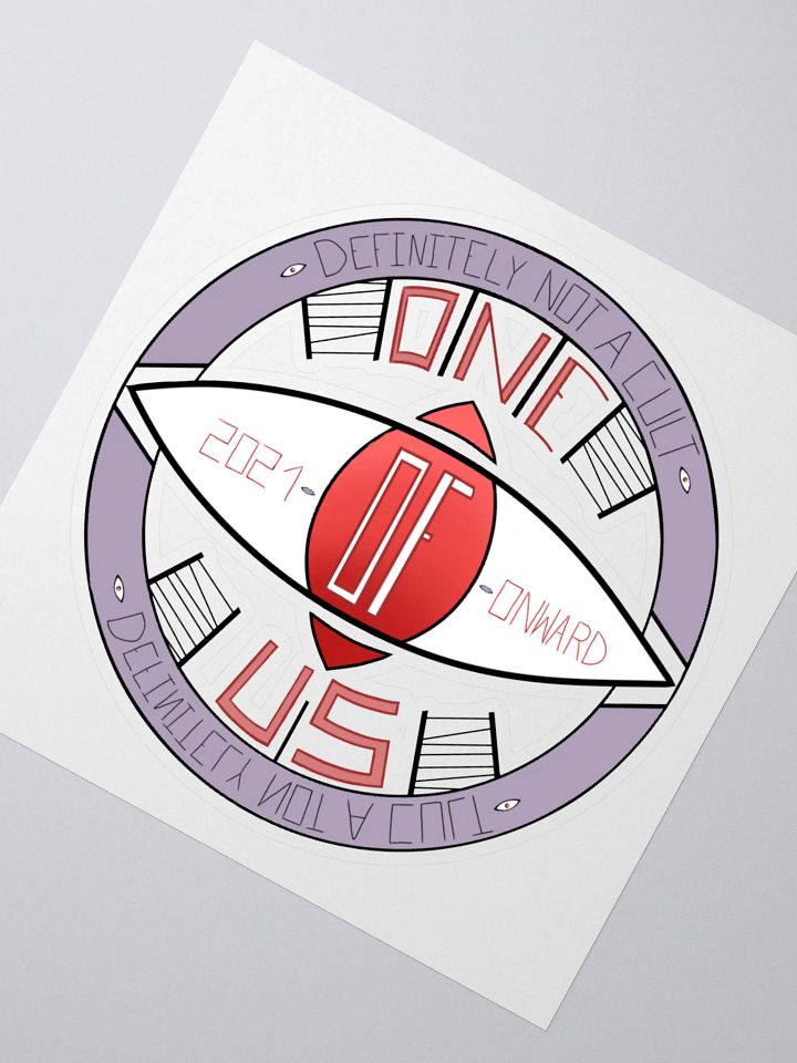 Not-A-Cult Sticker product image (2)