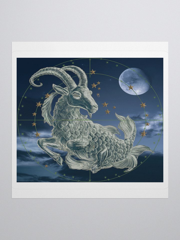 Capricorn Zodiac Sticker product image (1)
