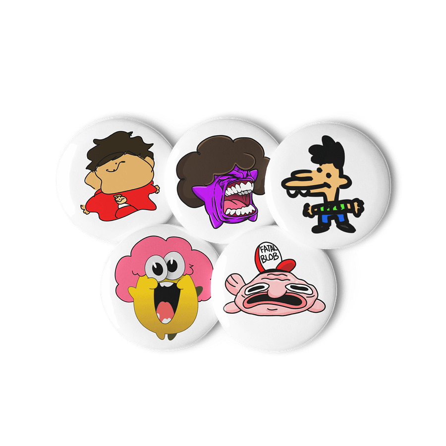 BUTTON PIN SET #1 product image (3)