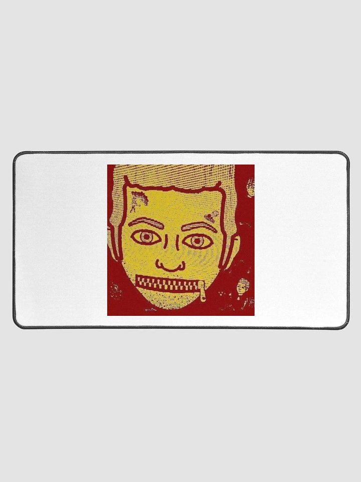 SavageOnDemand Print # (GOLD-DRIP-desk-mat) product image (1)