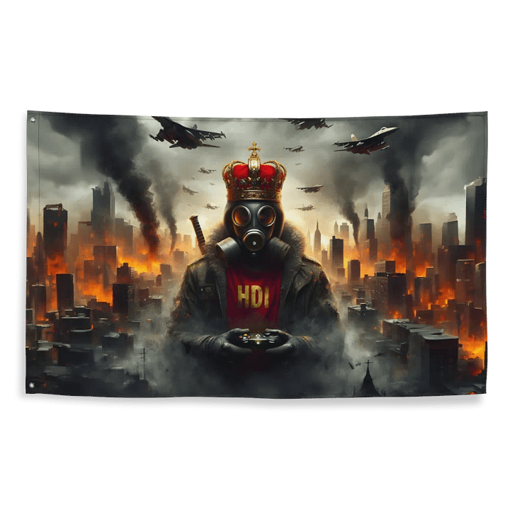 HDI Burning City Flag product image (2)
