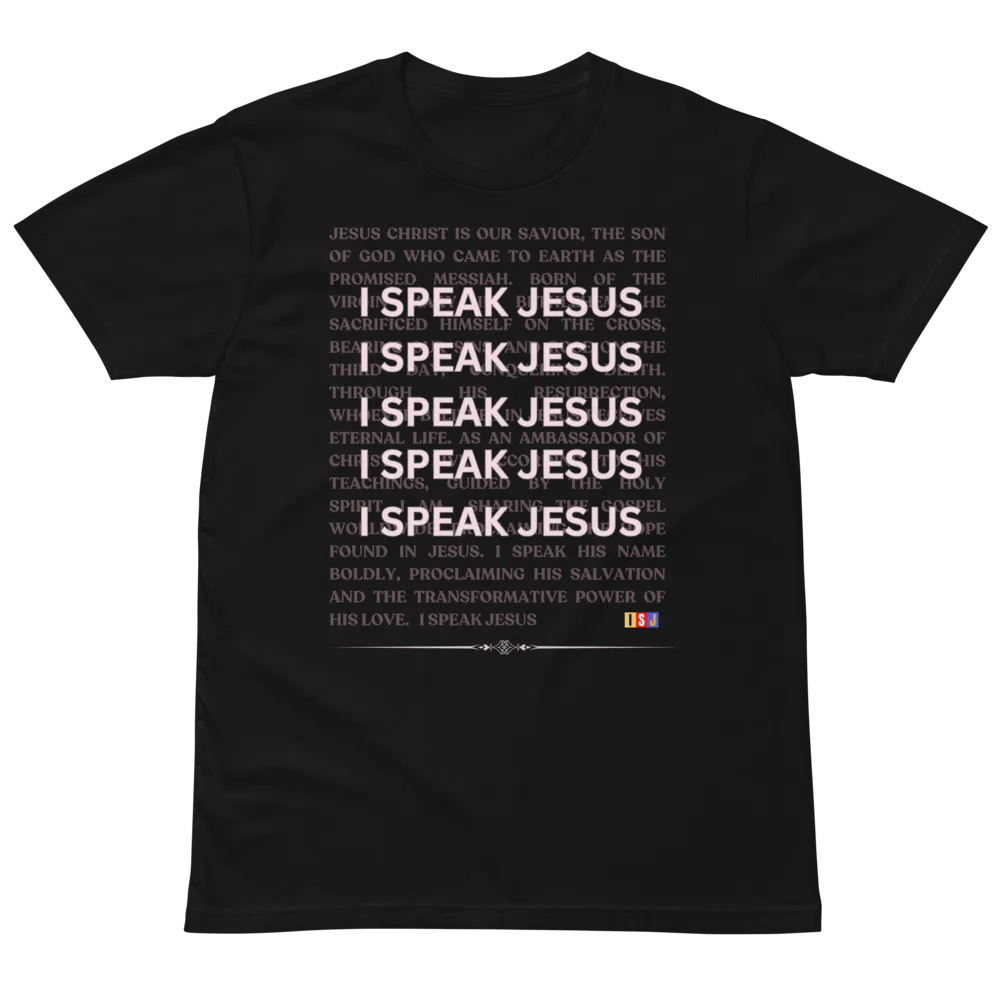 I SPEAK JESUS Unisex Premium Tee product image (6)