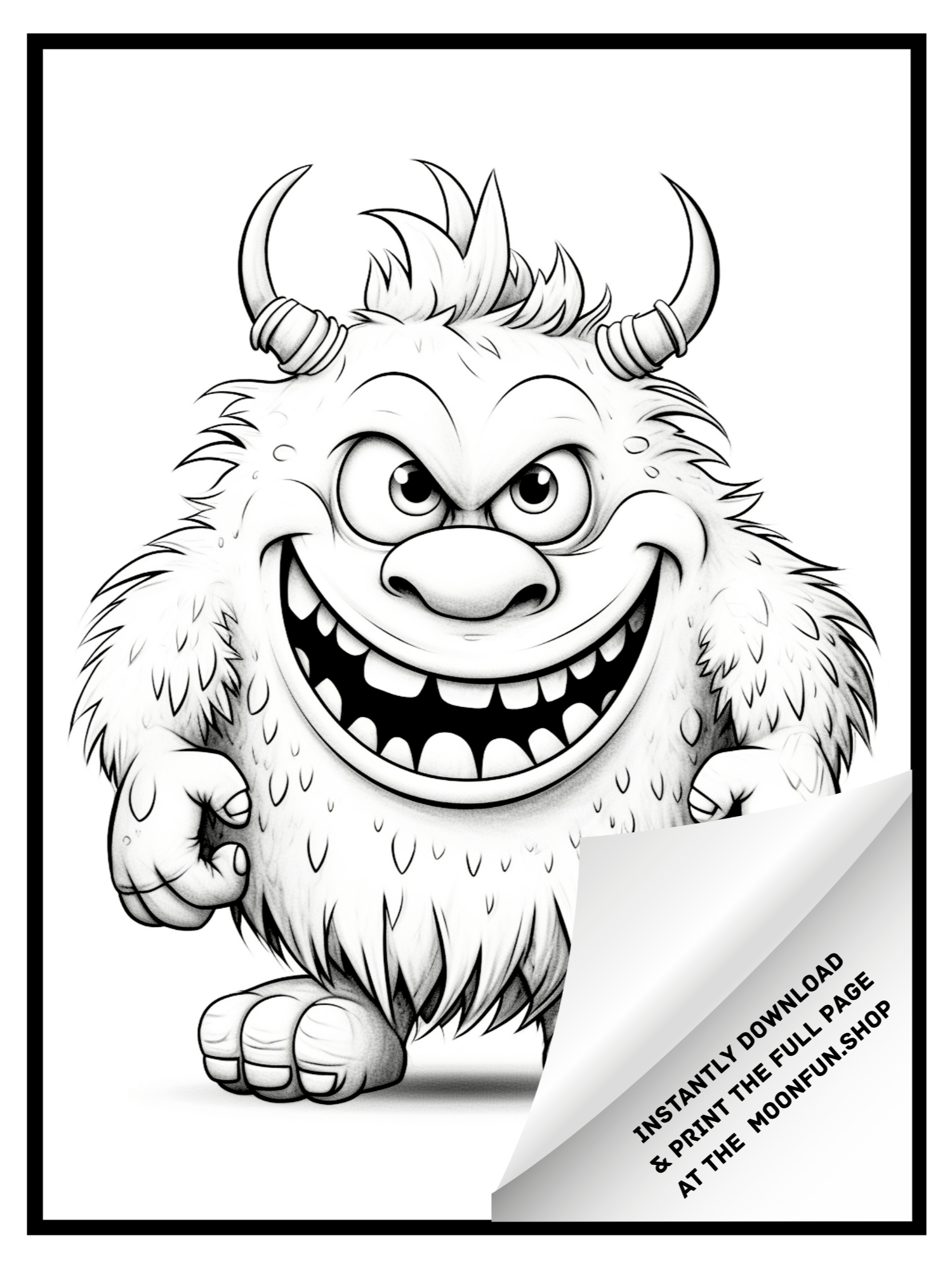 👻 150 Fun & Spooky Halloween Coloring Pages for Kids product image (12)