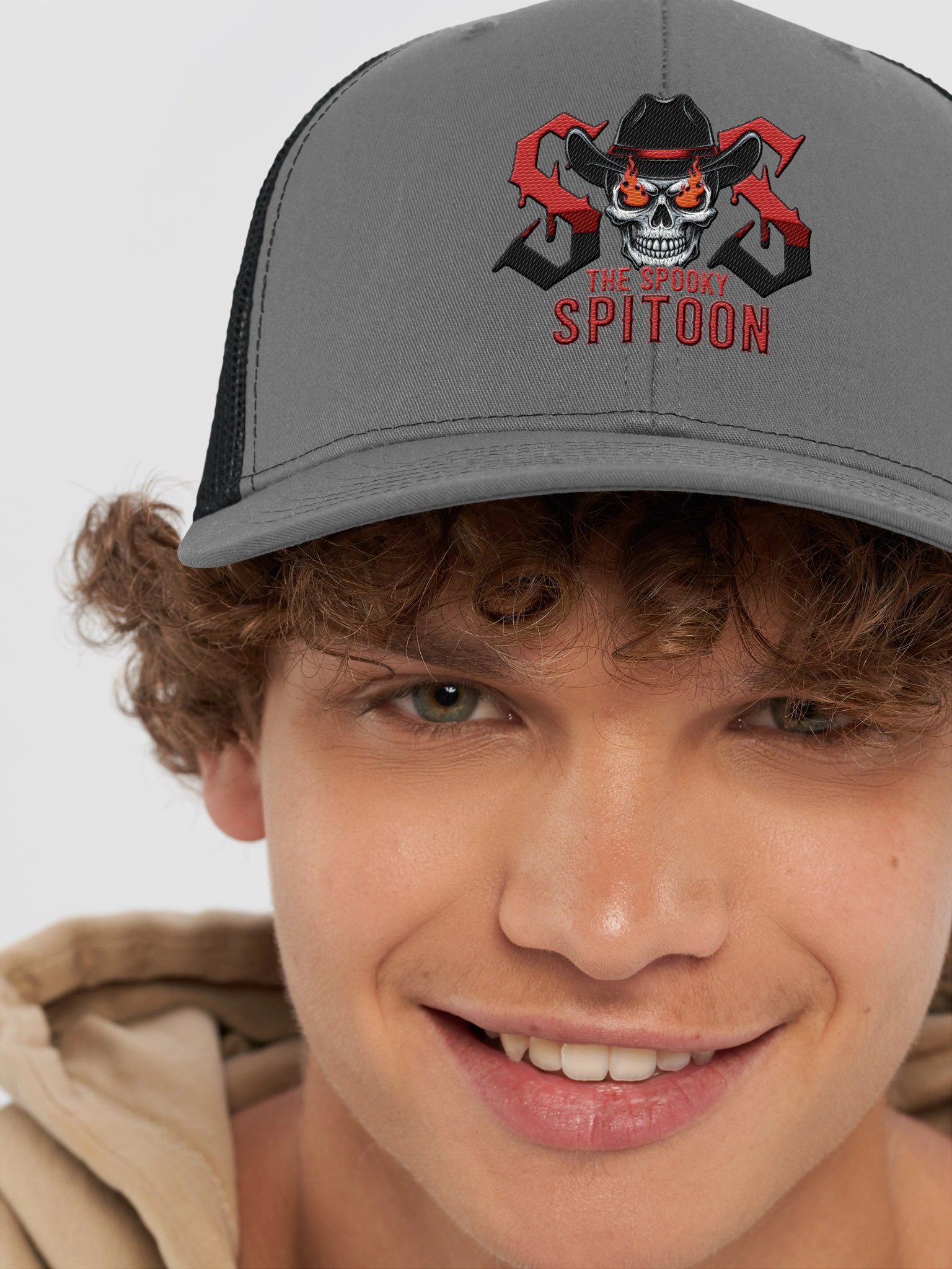 spooky spitoon grey hat product image (8)