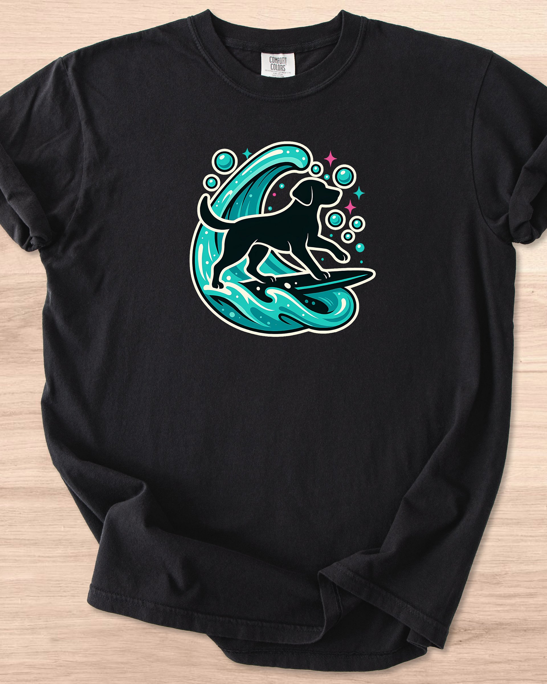 Wave Rider (Labrador Retriever) Tee product image (6)