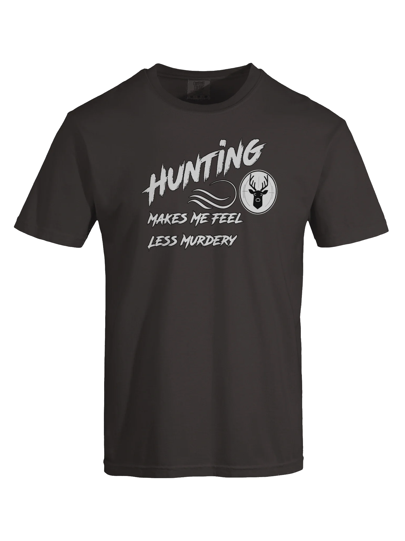 Hunting Makes Me Feel Less Murdery Tee product image (57)