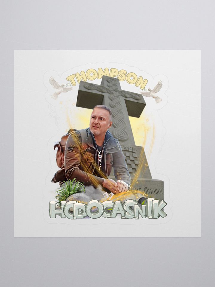 Thompson Crest Kiss Cut Stickers product image (1)