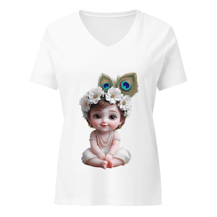 Bella+Canvas Women's Relaxed V-Neck T-Shirt product image (1)