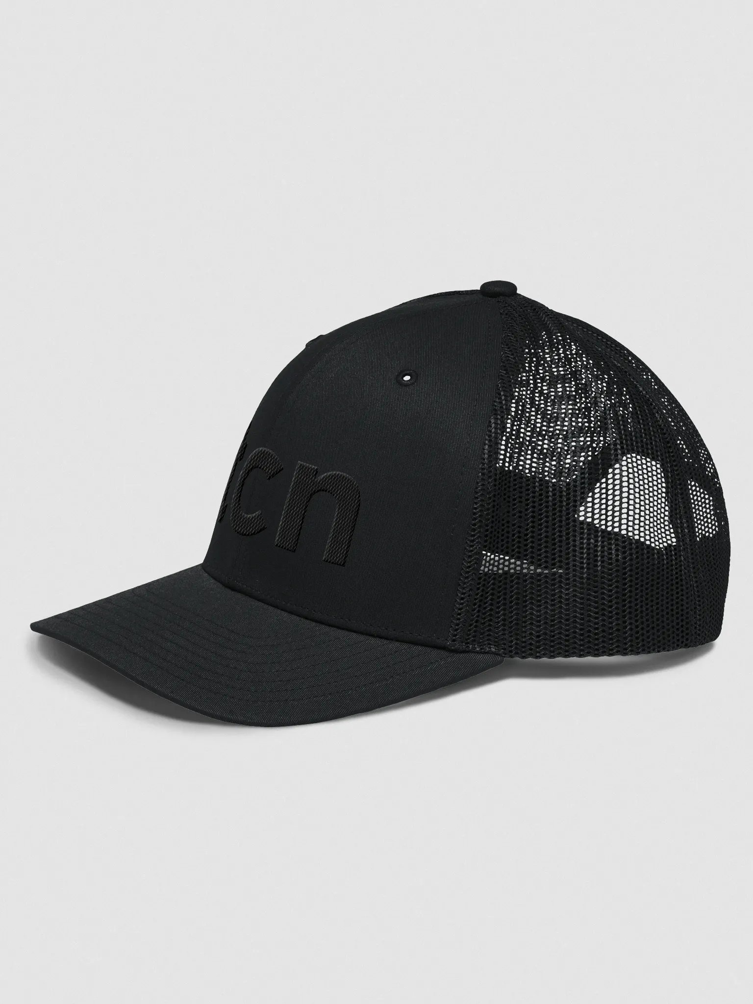 BLACKOUT TRUCKER HAT product image (2)