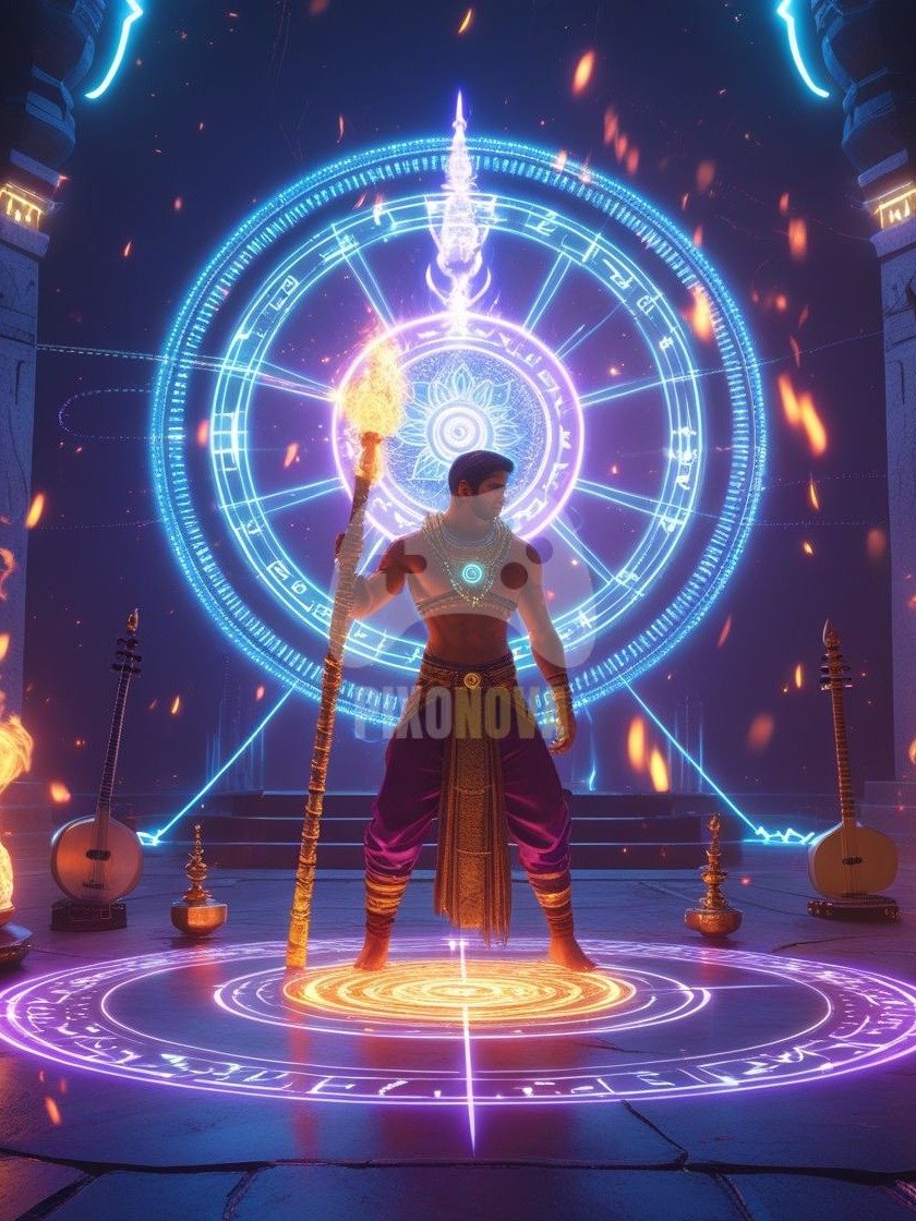 Mana Burn Ritual | Square Digital Poster (1120 x 1120 px, PNG + PDF) product image (4)
