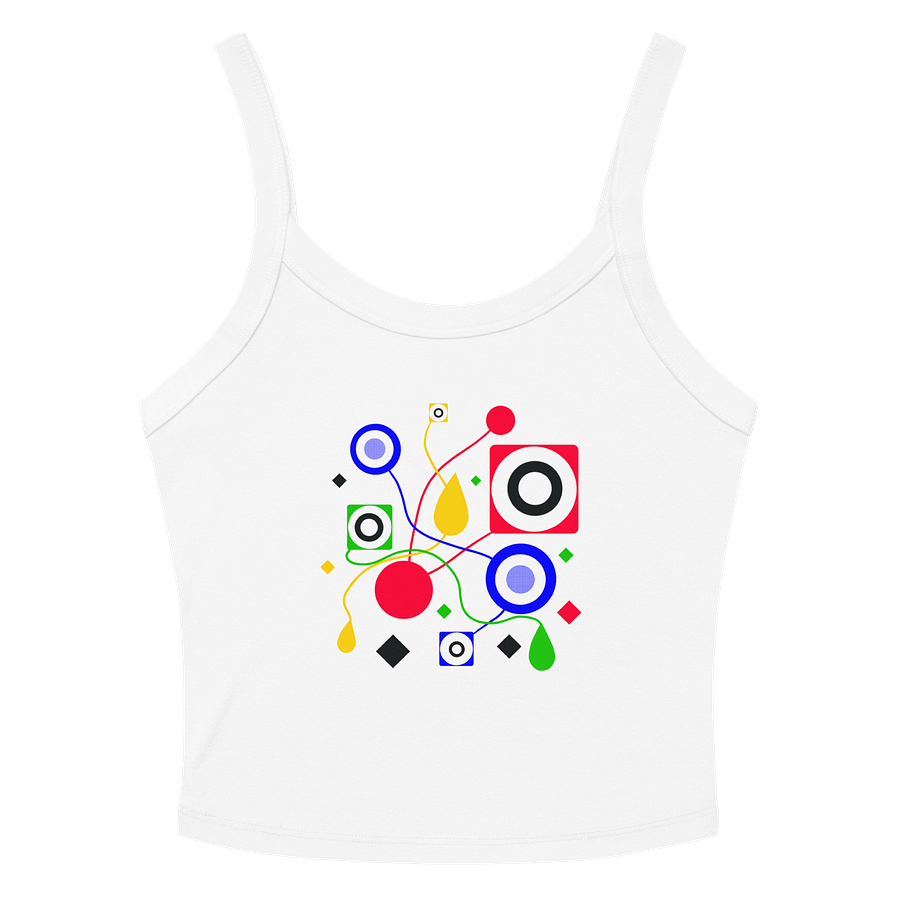 Vibrant Geometric Fusion Tank Top product image (14)