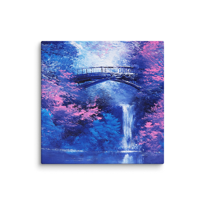 BLUE LANDSCAPE NIGHT BRIDGE product image (12)