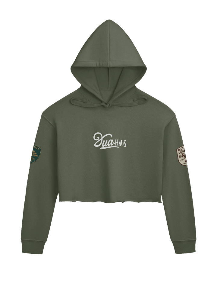 DUAHAUS SOCIETY No.07 – “Evolved Instinct” Cropped Hoodie product image (1)