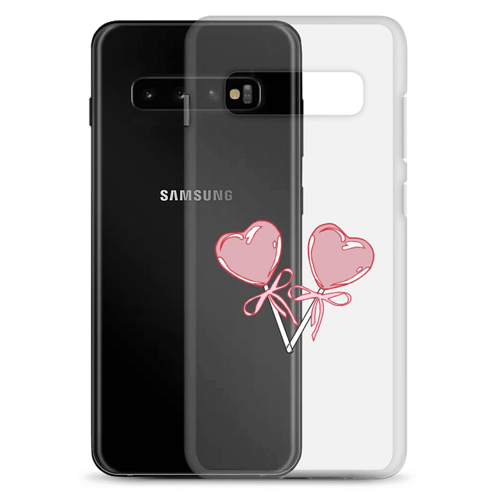 Lollipop Heart-bow Clear Phone Case S product image (20)