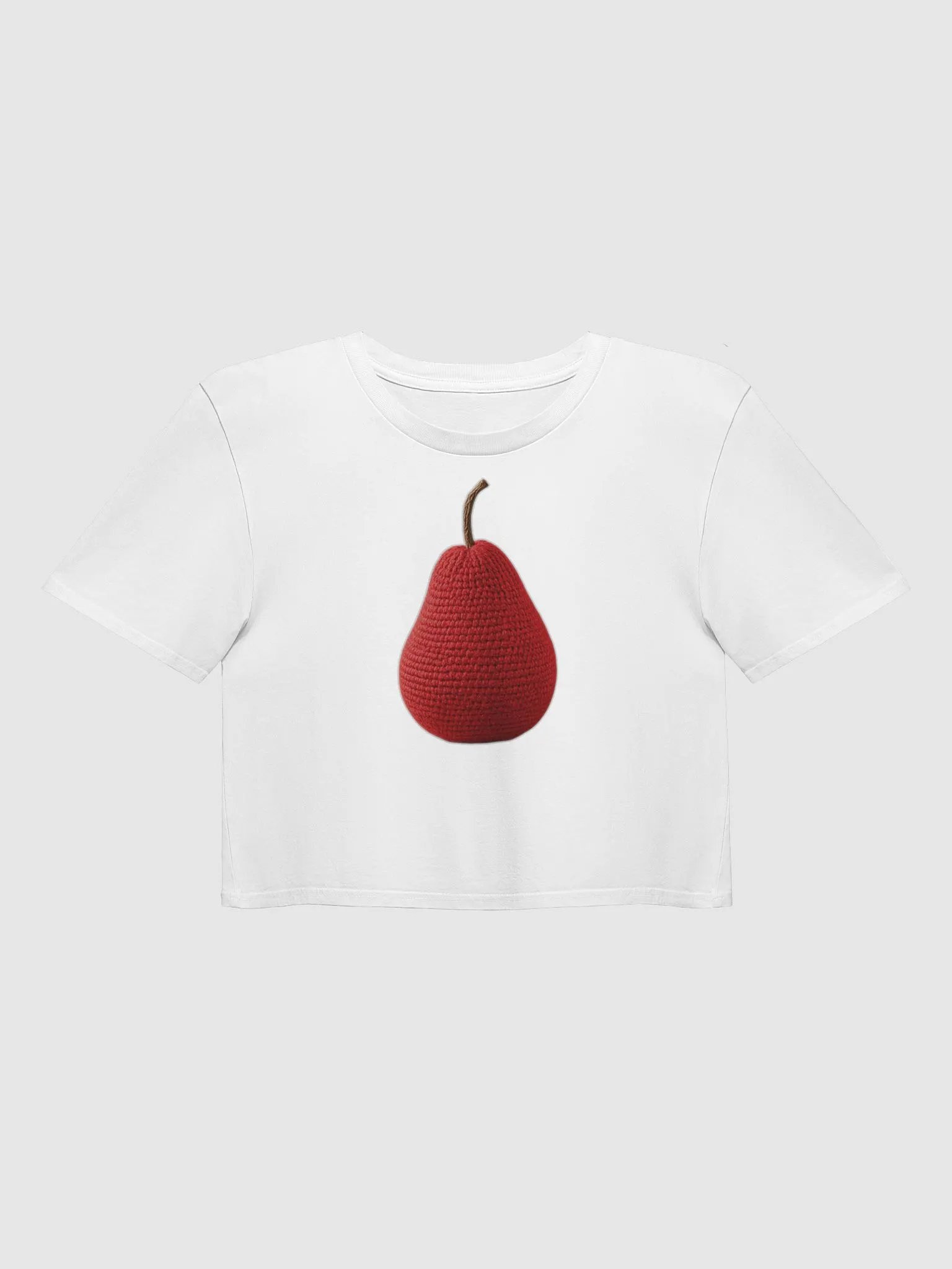 CozyAvocado Women's Premium Pear Crop Top #24 product image (1)