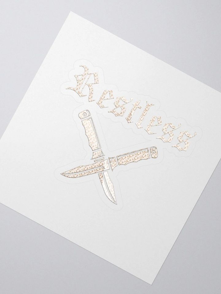 Restless Blades Kiss Cut Stickers product image (2)