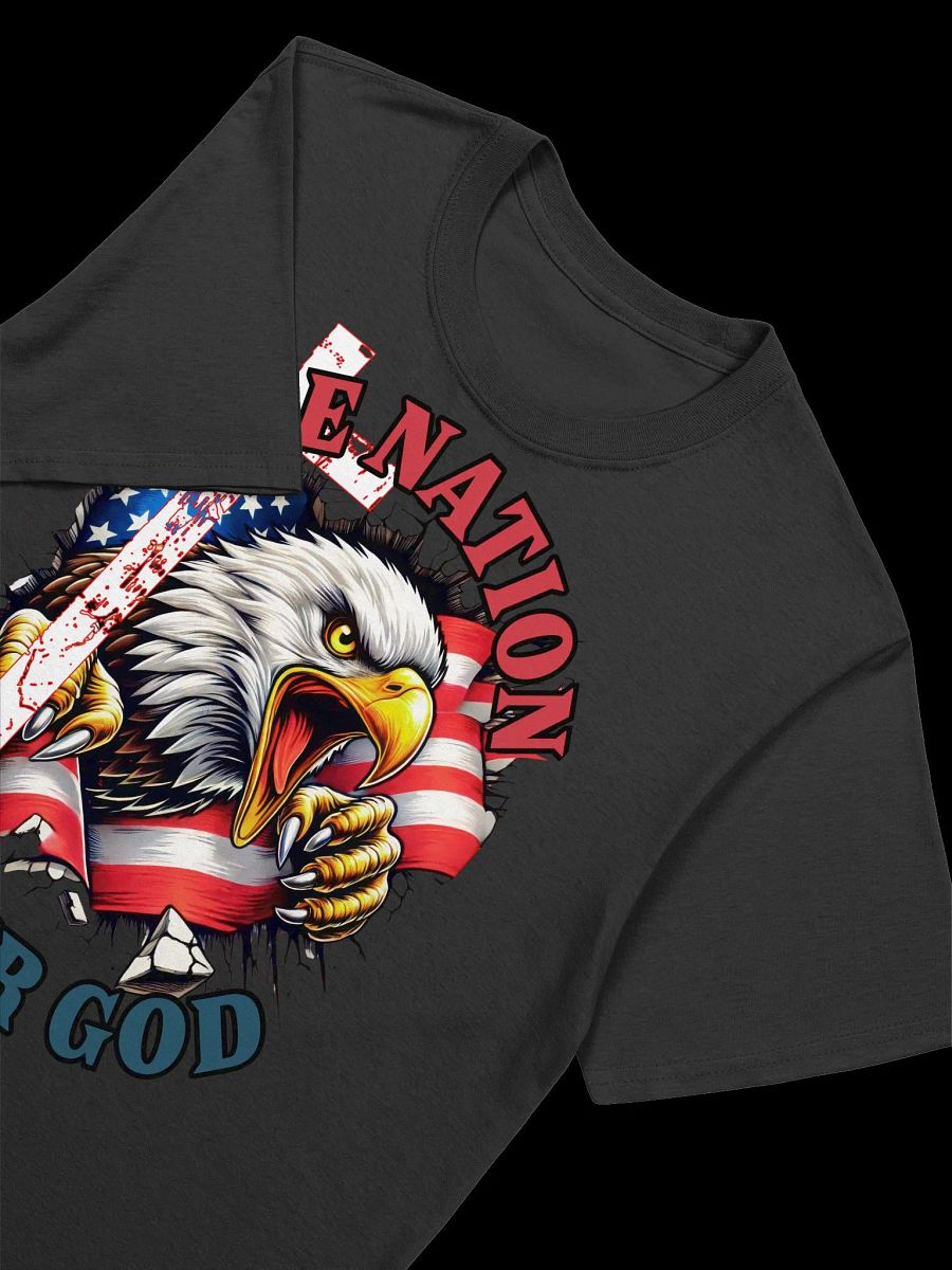 One Nation Under God-Patriotic Eagle Flag Design T-Shirt product image (19)