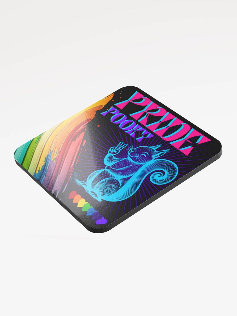 PRIDE Glossed Cork Coaster product image (3)