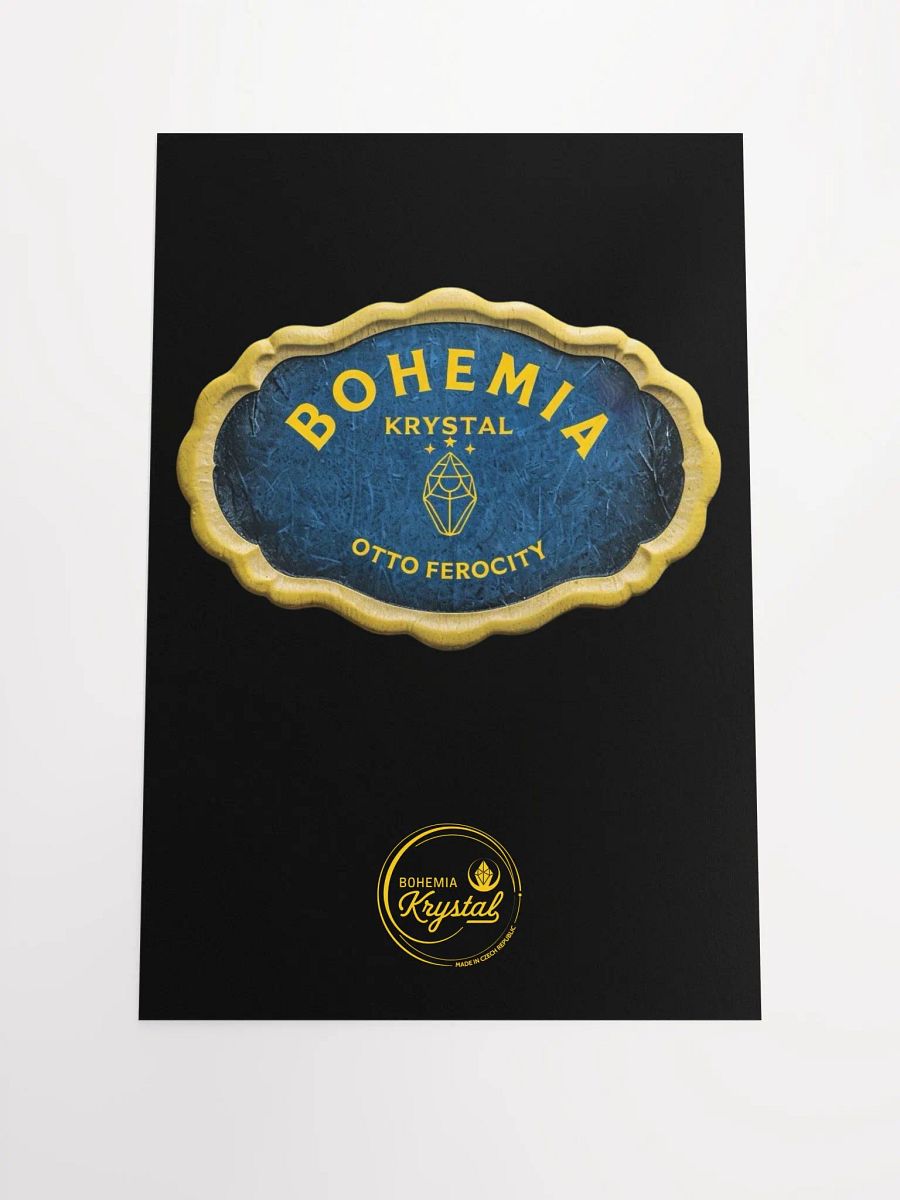 bohemia poster medium black product image (1)