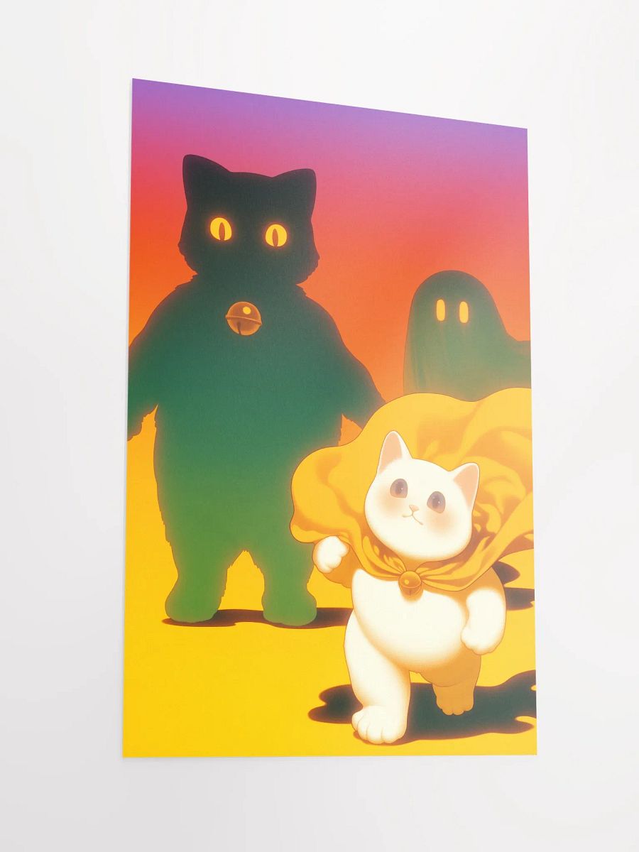 Mystical Feline Trio Poster product image (2)
