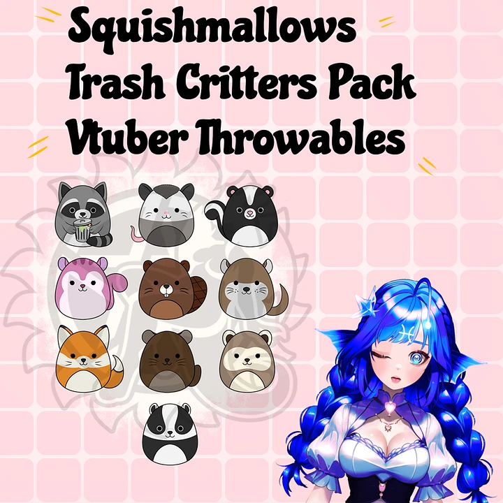 Trash Squishmallow Throwables product image (1)