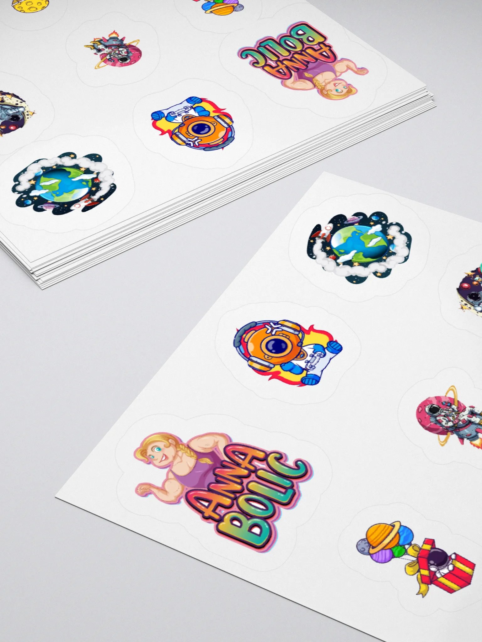 Space Adventure Kiss Cut Sticker Collection product image (4)